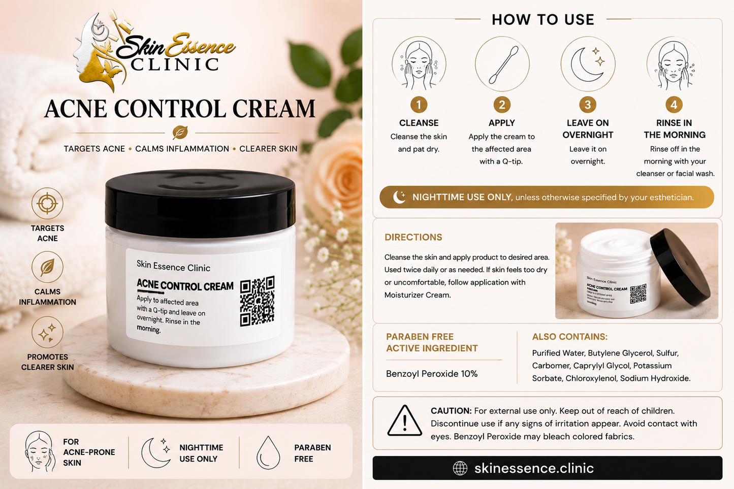 Acne Control Cream