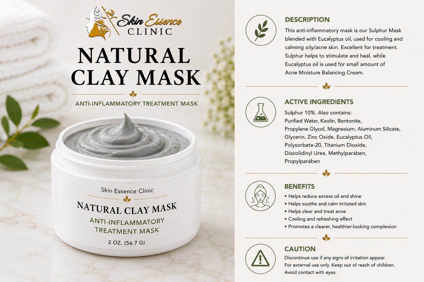 Natural Clay Mask
