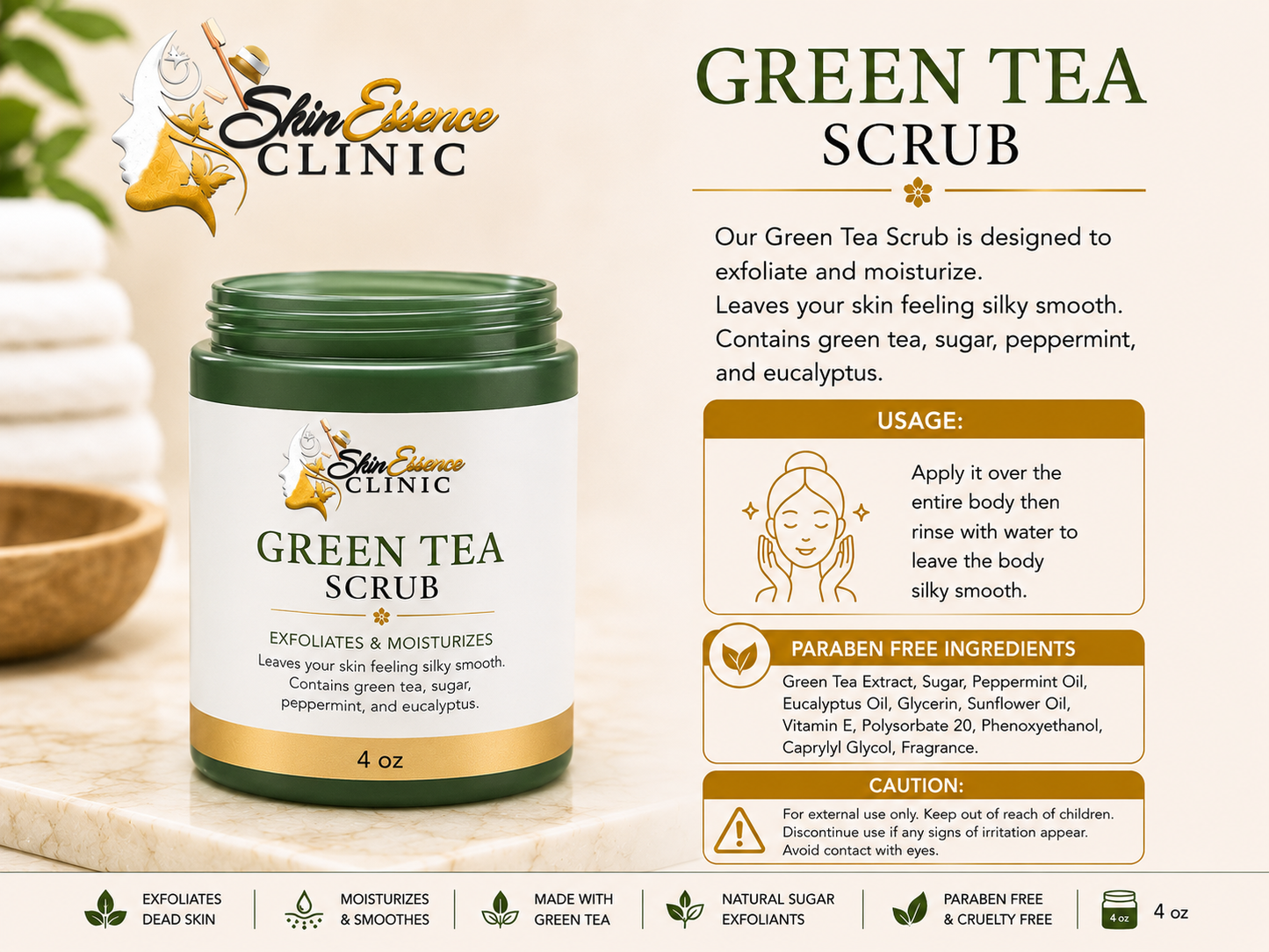 Green Tea Scrub