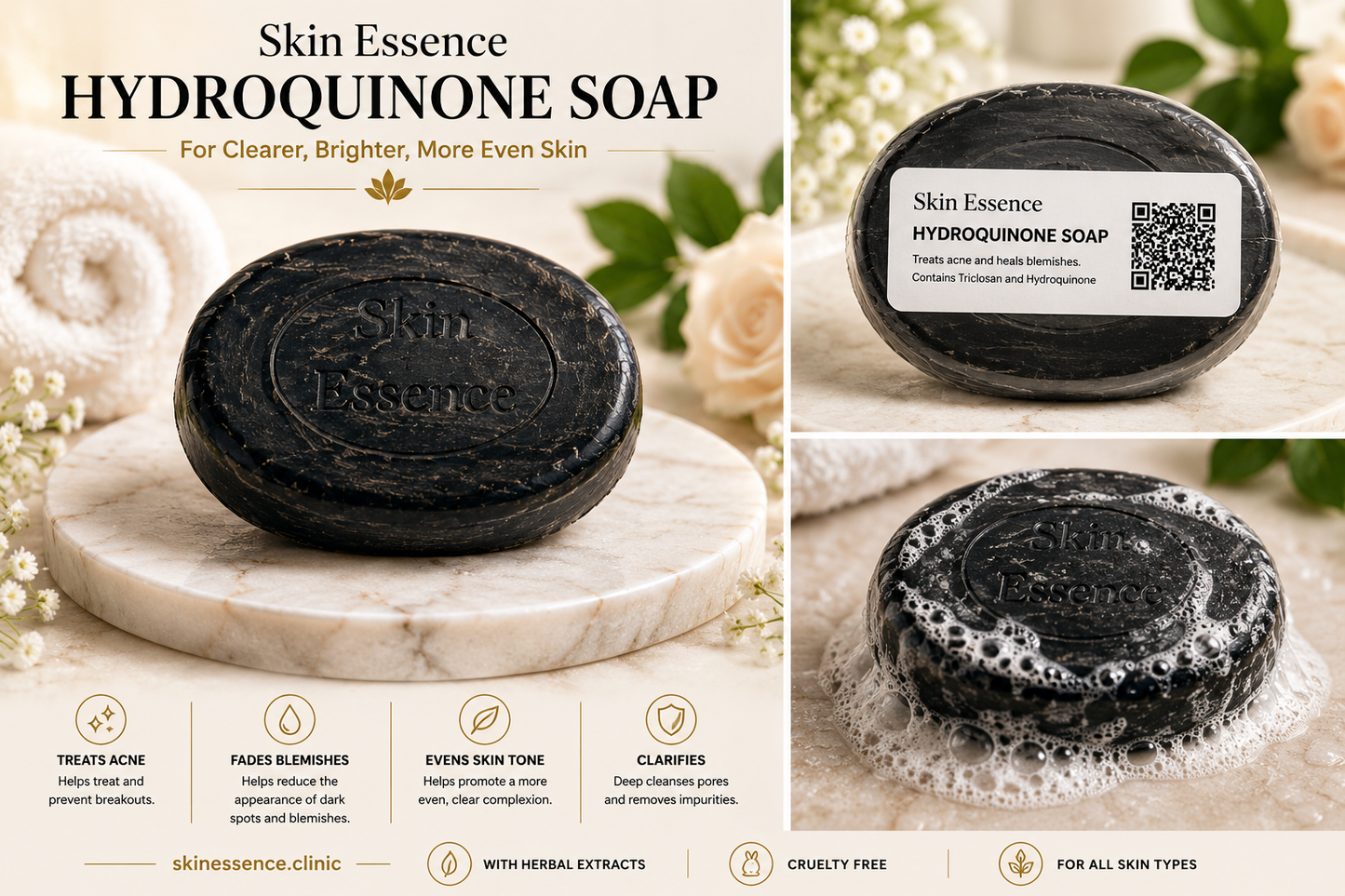 Hydroquinone Soap