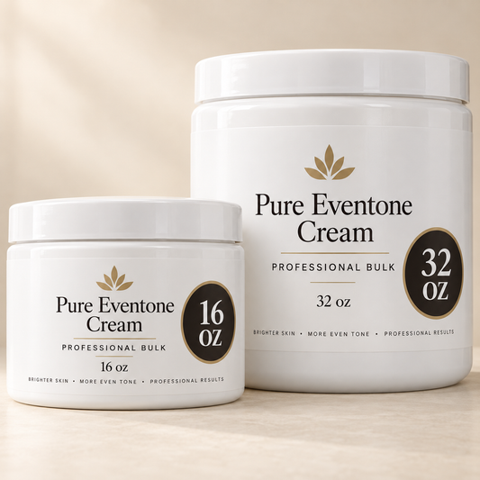 Pure Eventone Cream — Professional Bulk: oversized 16 oz and 32 oz professional bulk jars